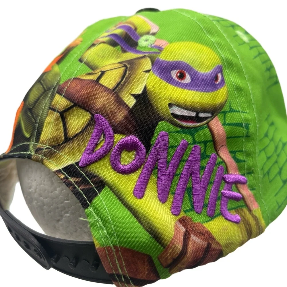 Nickelodeon Teenage Mutant Ninja Turtles LEO & RAPH Kids Hat Cap Green 2016